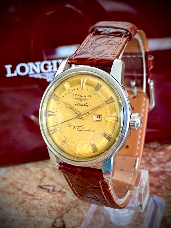 LONGINES CONQUEST CALENDAR, AUTOMÁTICO, AÑOS 50 - TEMPPUS: