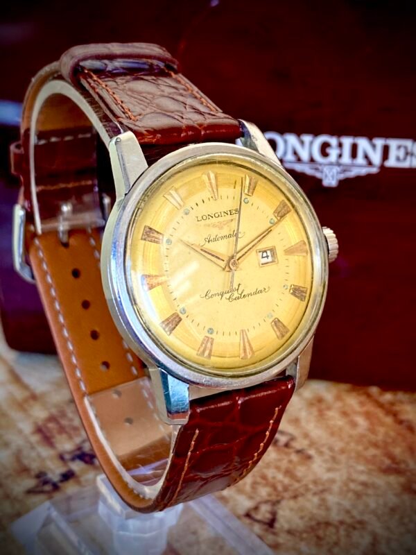 LONGINES CONQUEST CALENDAR, AUTOMÁTICO, AÑOS 50 - TEMPPUS: