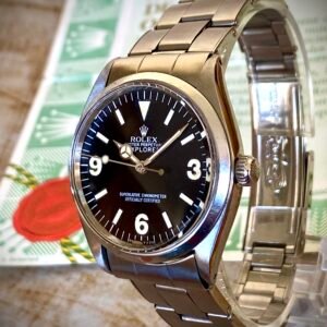 ROLEX EXPLORER 1002 CON DOCUMENTACIÓN, AÑO 1981 - TEMPPUS: