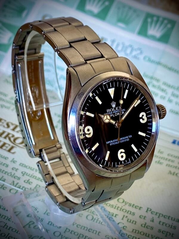 ROLEX EXPLORER 1002 CON DOCUMENTACIÓN, AÑO 1981 - TEMPPUS: