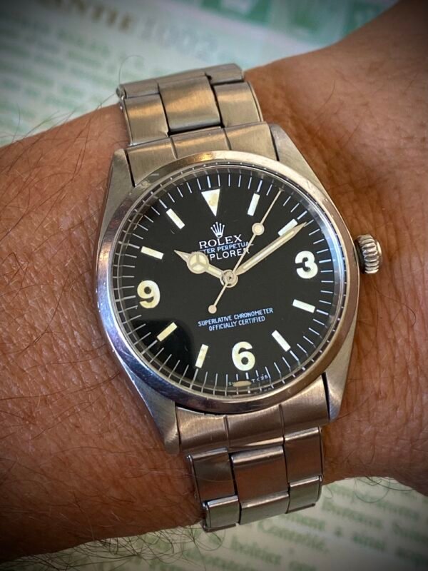ROLEX EXPLORER 1002 CON DOCUMENTACIÓN, AÑO 1981 - TEMPPUS: