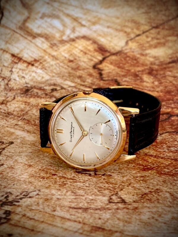 GIRARD PERREGAUX ORO 18 QUILATES, ANTIGUO AÑOS 50 - TEMPPUS: