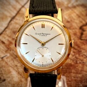 GIRARD PERREGAUX ORO 18 QUILATES, ANTIGUO AÑOS 50 - TEMPPUS: