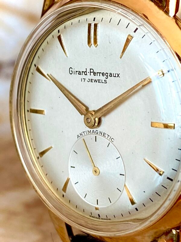 GIRARD PERREGAUX ORO 18 QUILATES, ANTIGUO AÑOS 50 - TEMPPUS:
