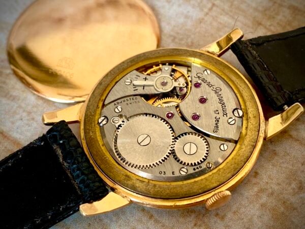 GIRARD PERREGAUX ORO 18 QUILATES, ANTIGUO AÑOS 50 - TEMPPUS: