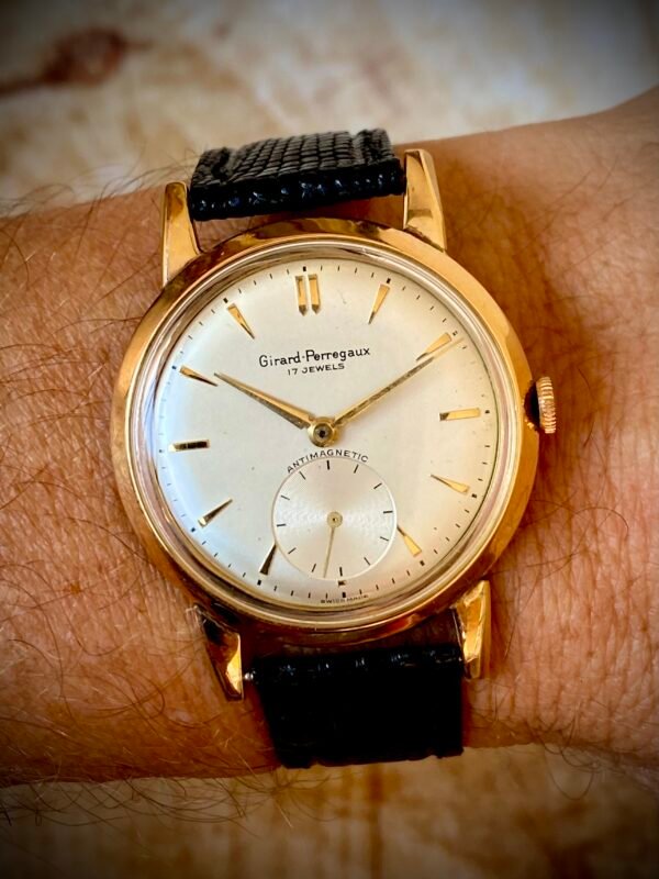 GIRARD PERREGAUX ORO 18 QUILATES, ANTIGUO AÑOS 50 - TEMPPUS: