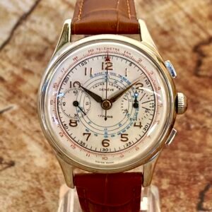 FAVRE LEUBA CHRONOGRAPH, CUERDA MANUAL AÑOS 40