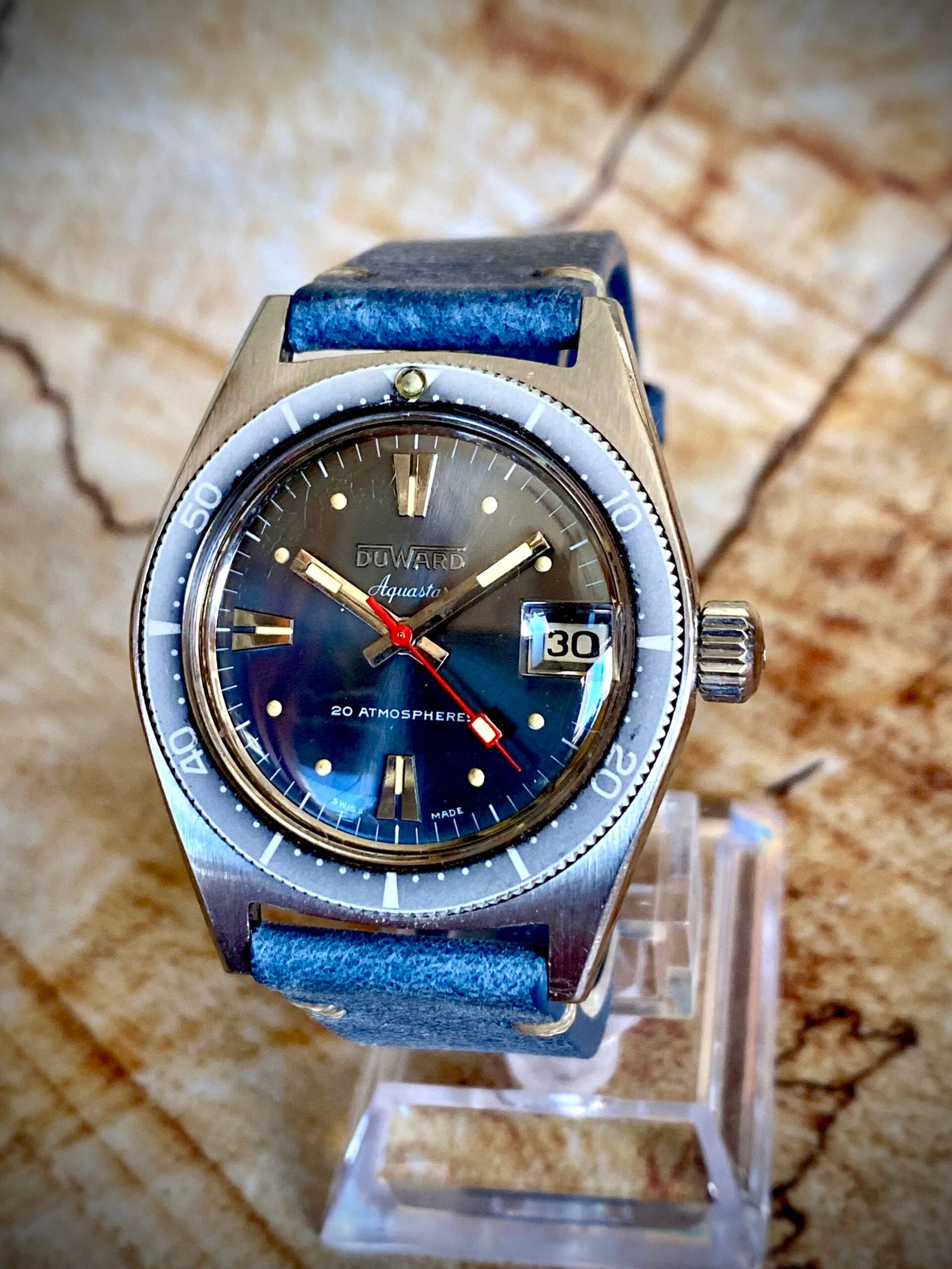 DUWARD AQUASTAR AUTOMATICO, VINTAGE AÑOS 60 - Imagen 2