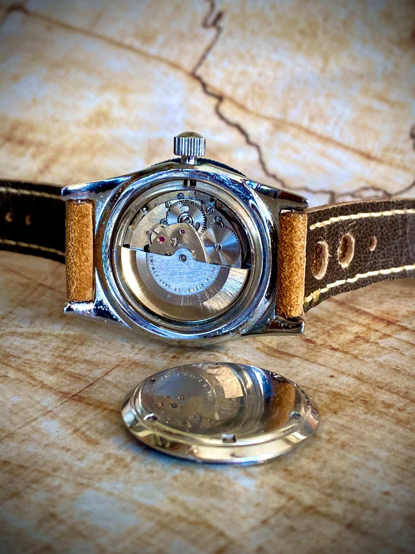 H.GERVIN, DIVER AUTOMÁTICO, VINTAGE AÑOS 60 - Imagen 4