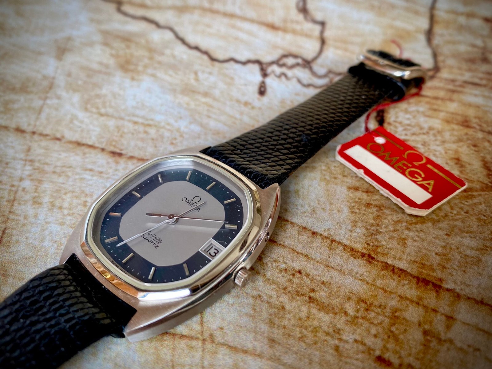 OMEGA DE VILLE QUARTZ N.O.S. (New Old Stock), VINTAGE - Imagen 5