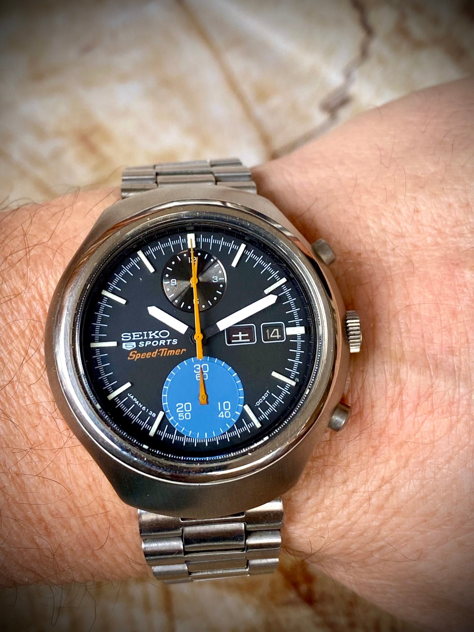 SEIKO 5 SPORTS SPEED-TIMER CHRONOGRAPH 6138-0020 - Imagen 9