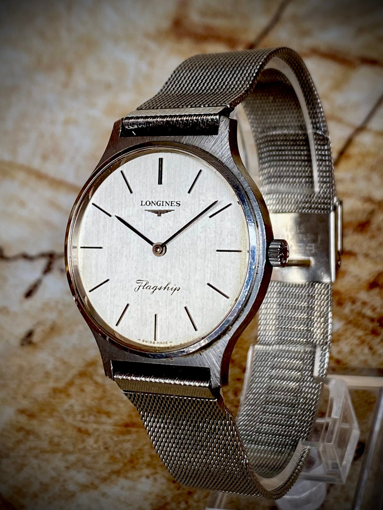 LONGINES FLAGSHIP CUERDA MANUAL, VINTAGE 90s - Imagen 2