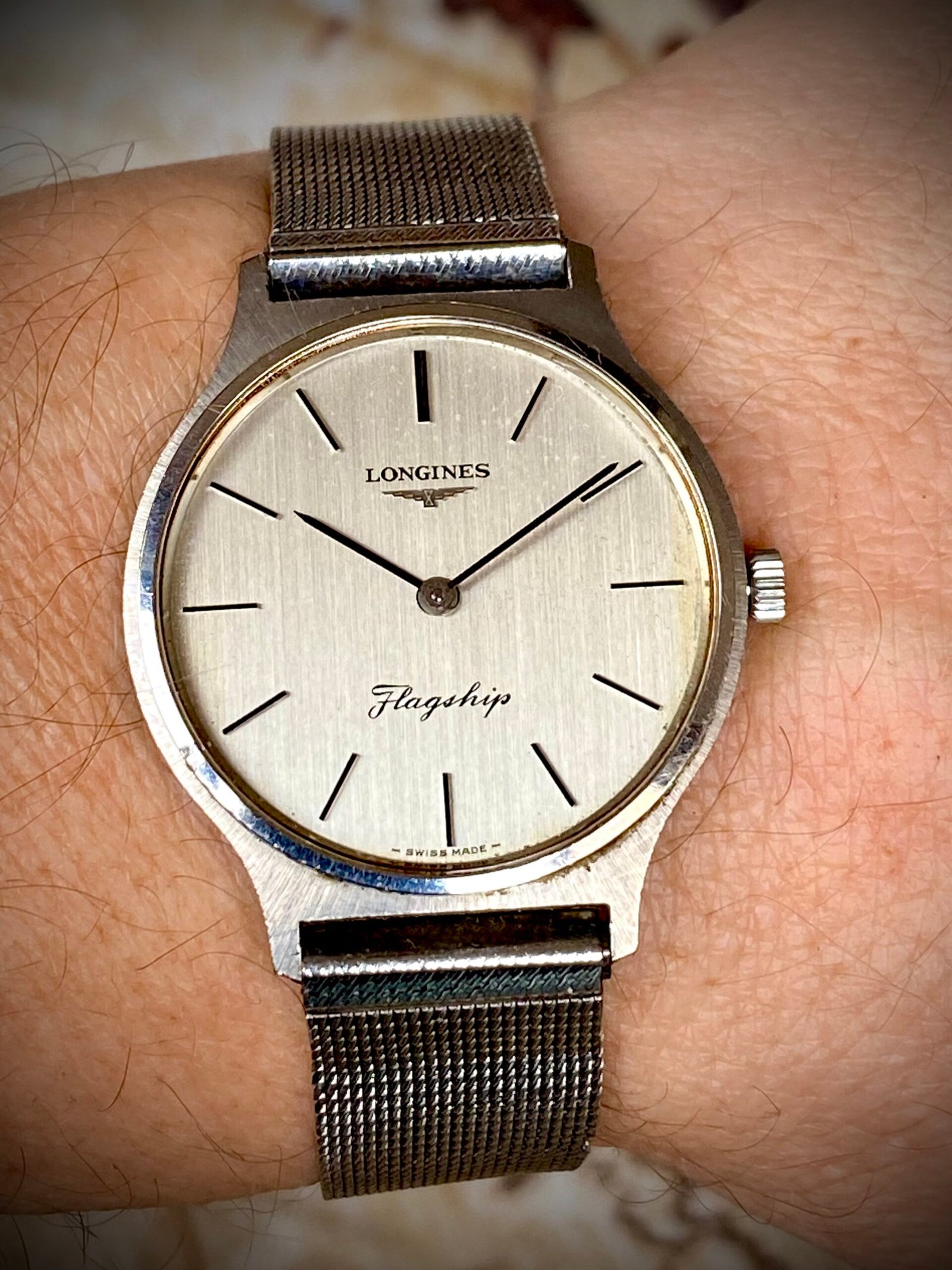 LONGINES FLAGSHIP CUERDA MANUAL, VINTAGE 90s - Imagen 4