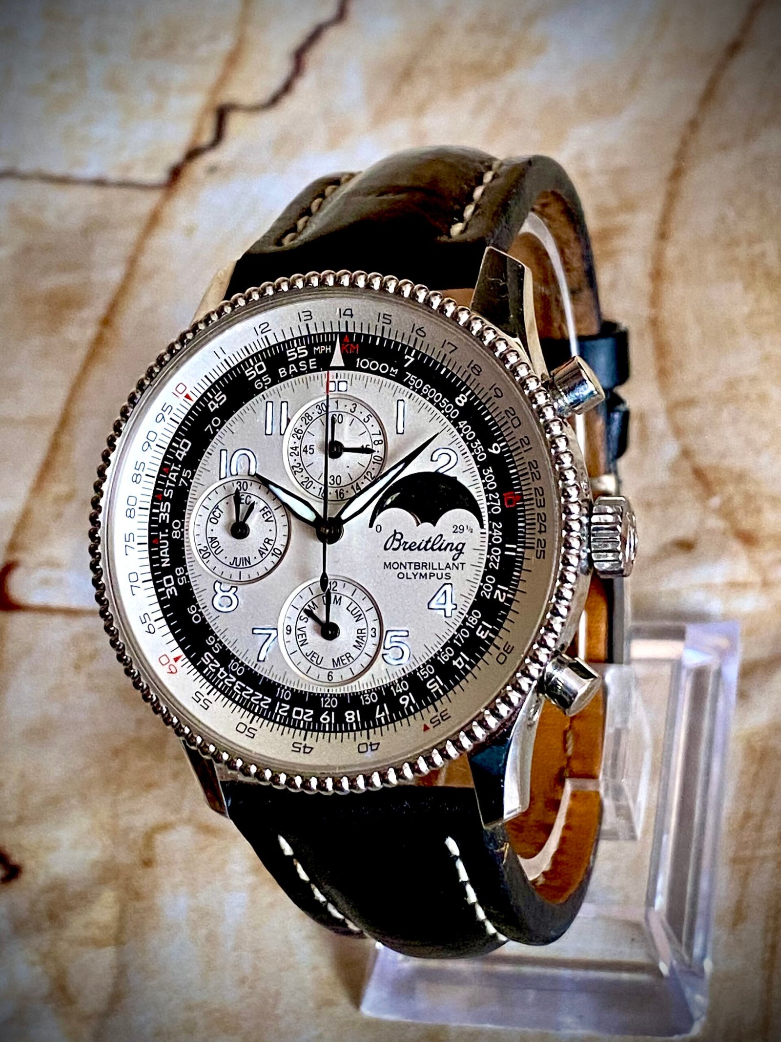 BREITLING NAVITIMER MONTBRILLANT OLYMPUS, FASE LUNAR - Imagen 2