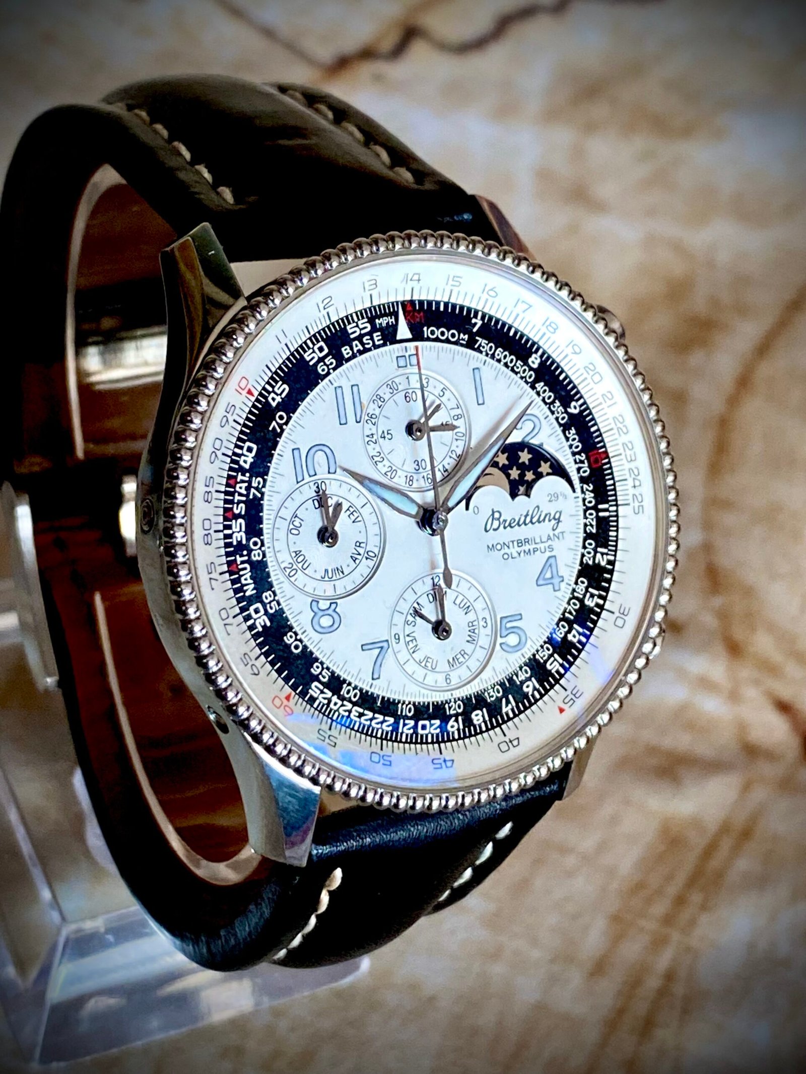 BREITLING NAVITIMER MONTBRILLANT OLYMPUS, FASE LUNAR - Imagen 3