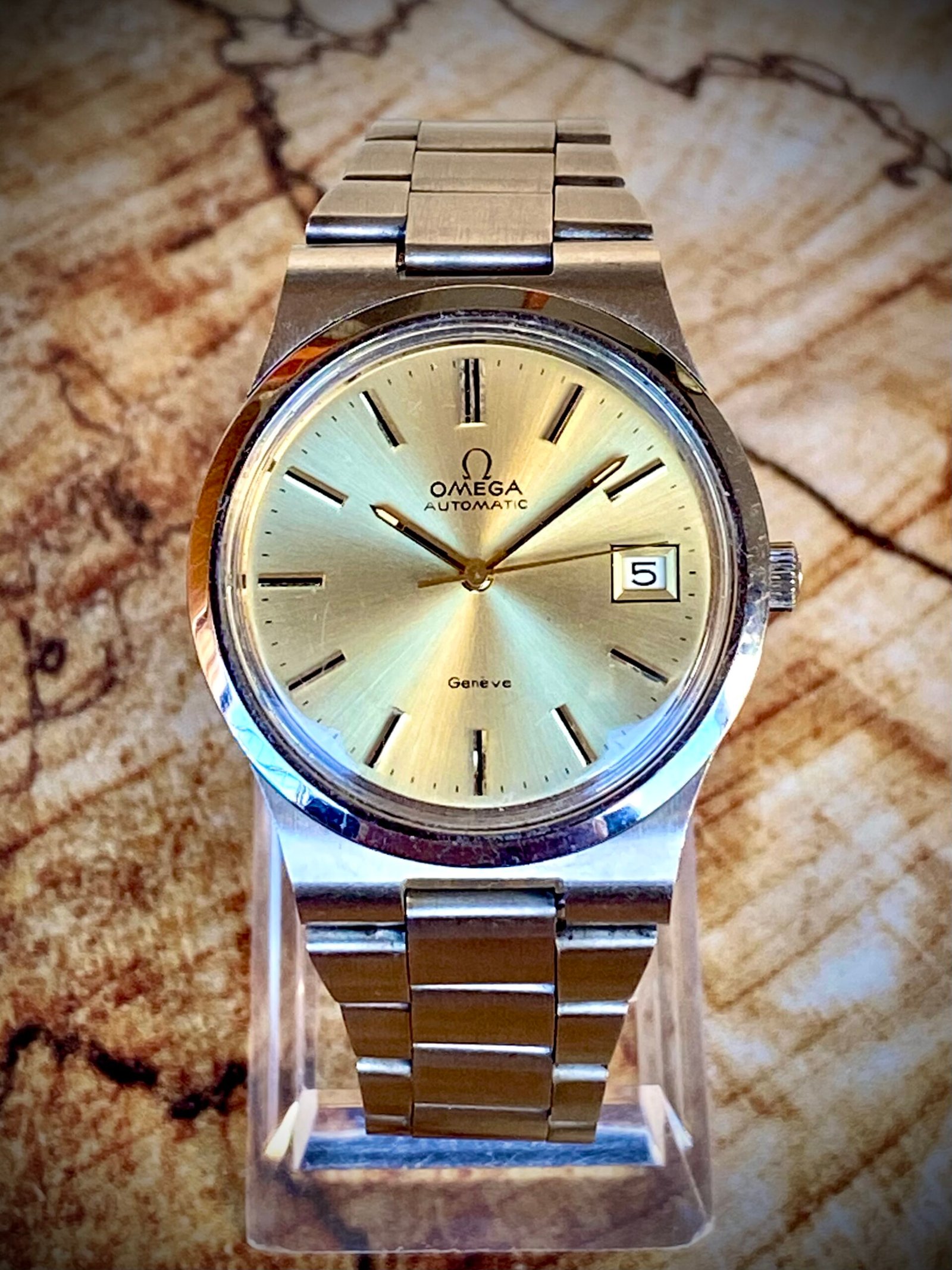 OMEGA GENEVE AUTOMÁTICO, VINTAGE AÑOS 70