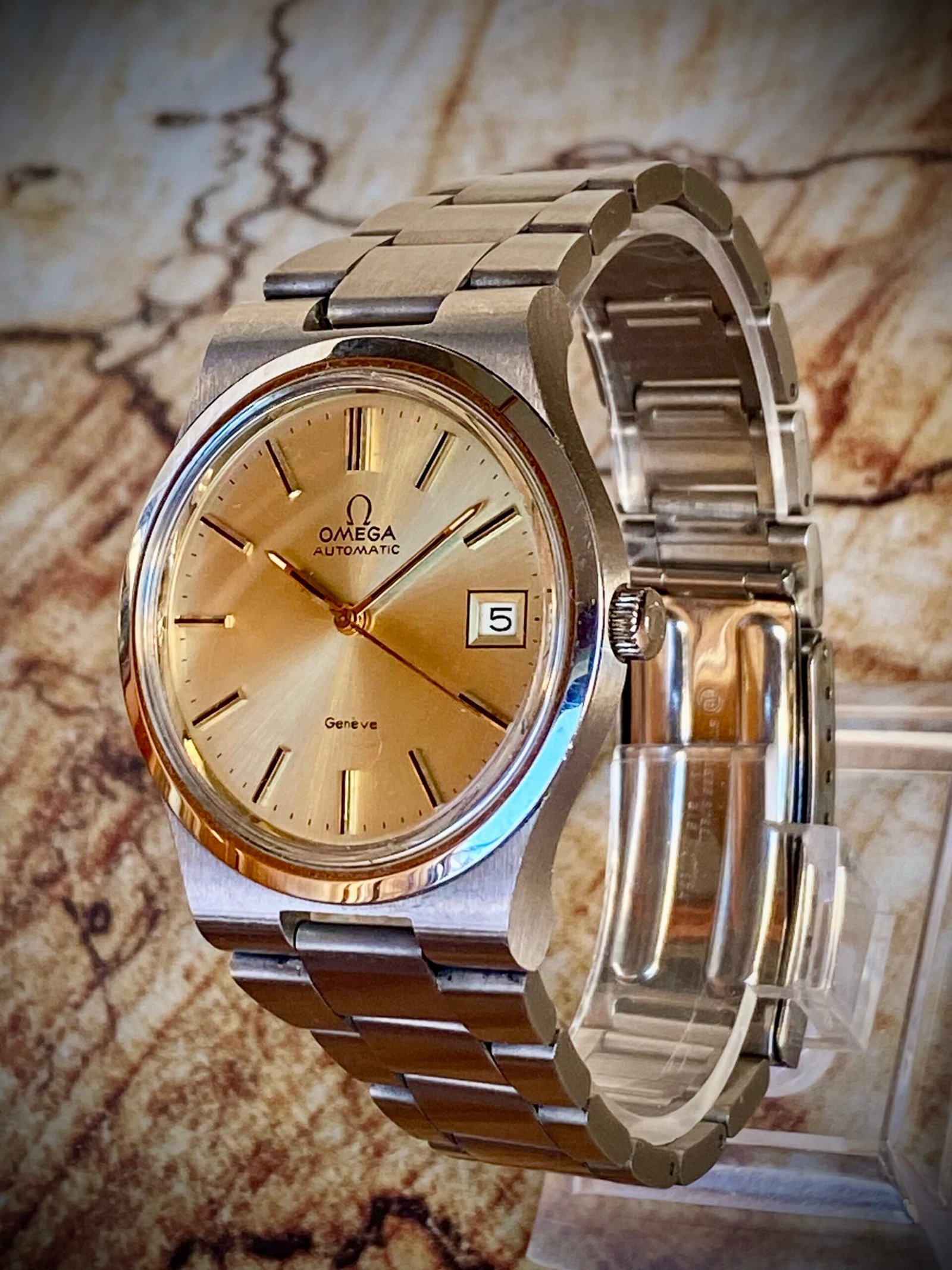 OMEGA GENEVE AUTOMÁTICO, VINTAGE AÑOS 70 - Imagen 3