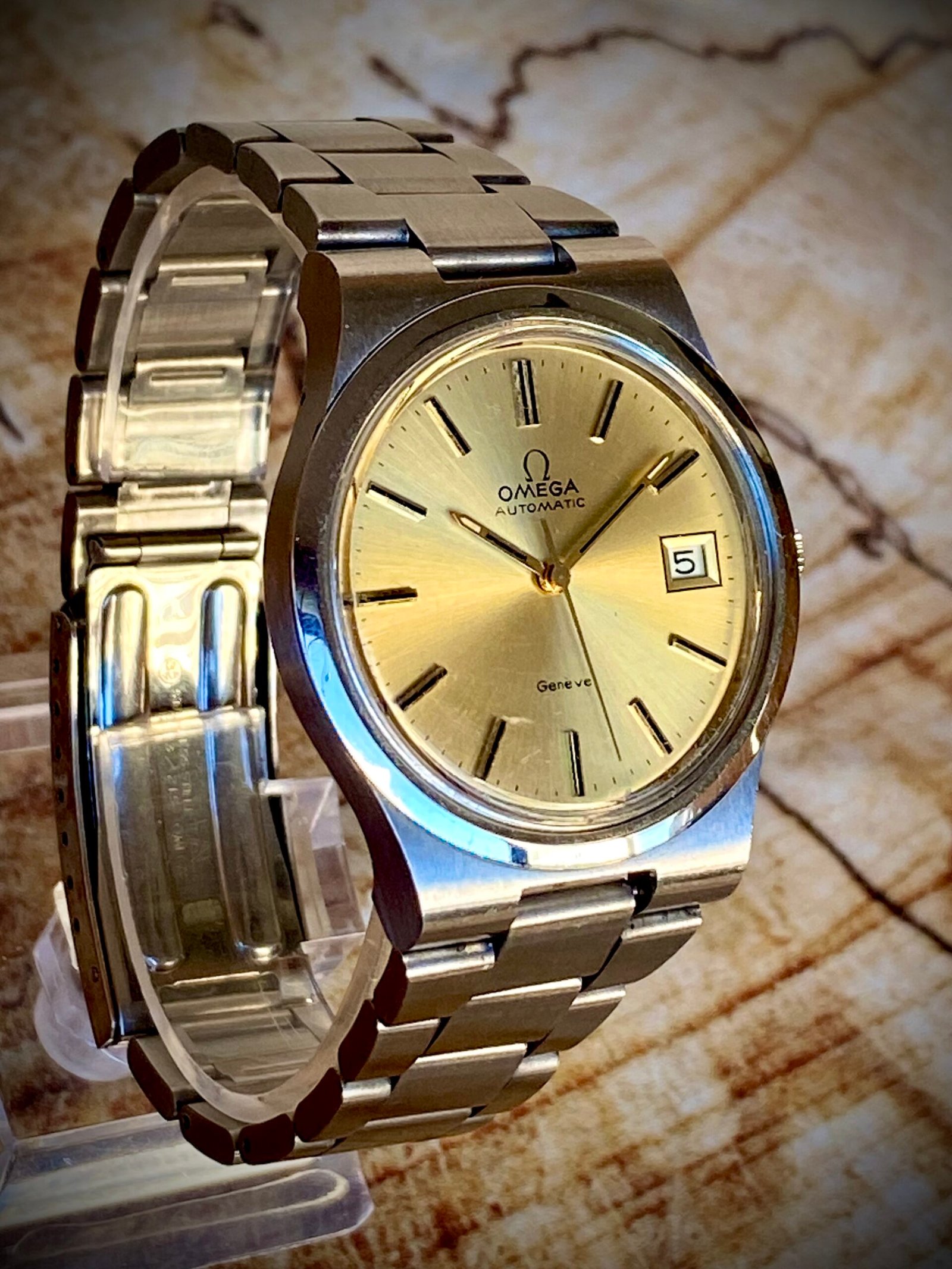 OMEGA GENEVE AUTOMÁTICO, VINTAGE AÑOS 70 - Imagen 2