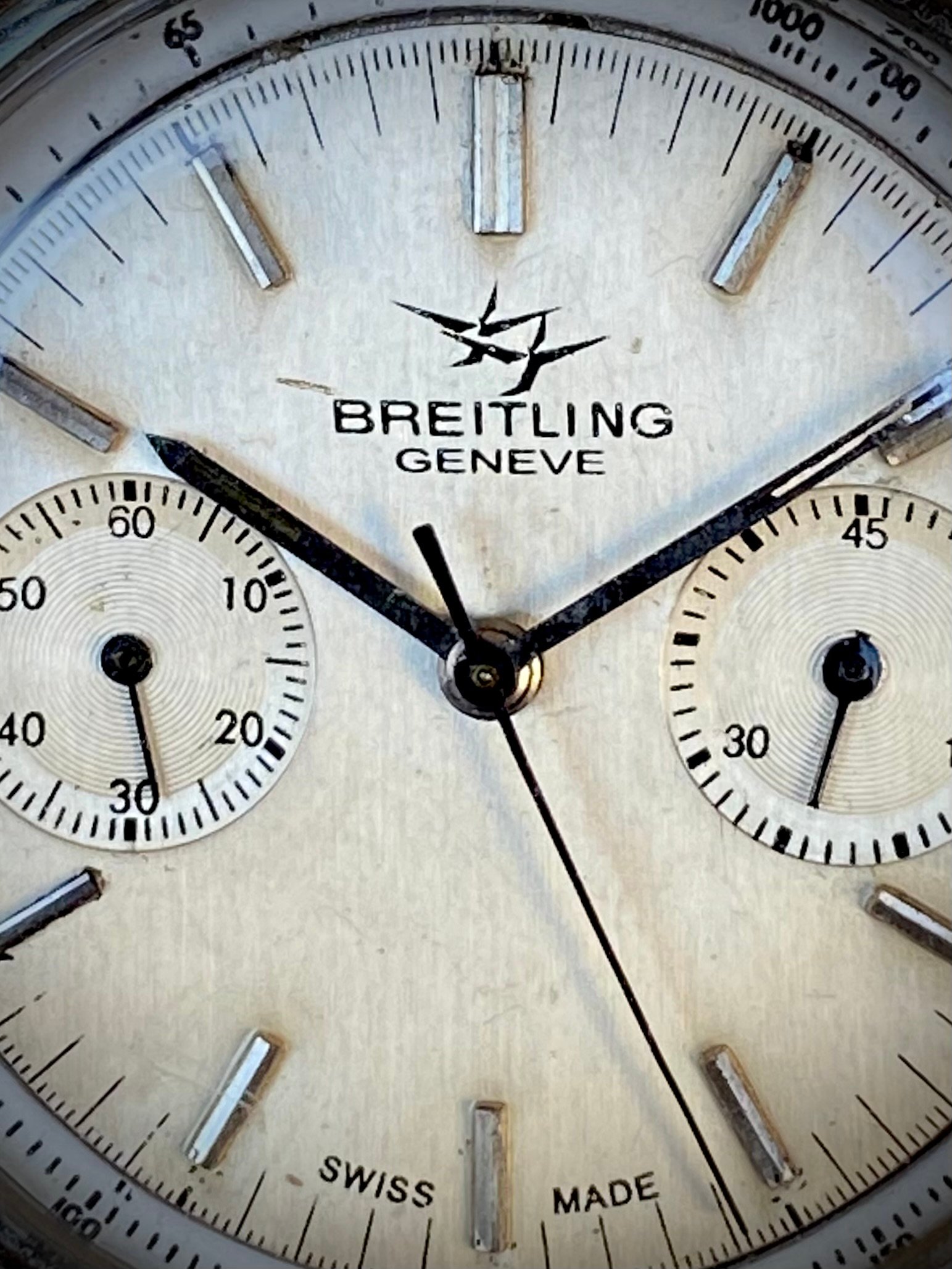 BREITLING GENEVE CHRONOGRAPH, ANTIGUO AÑOS 40 - Imagen 4