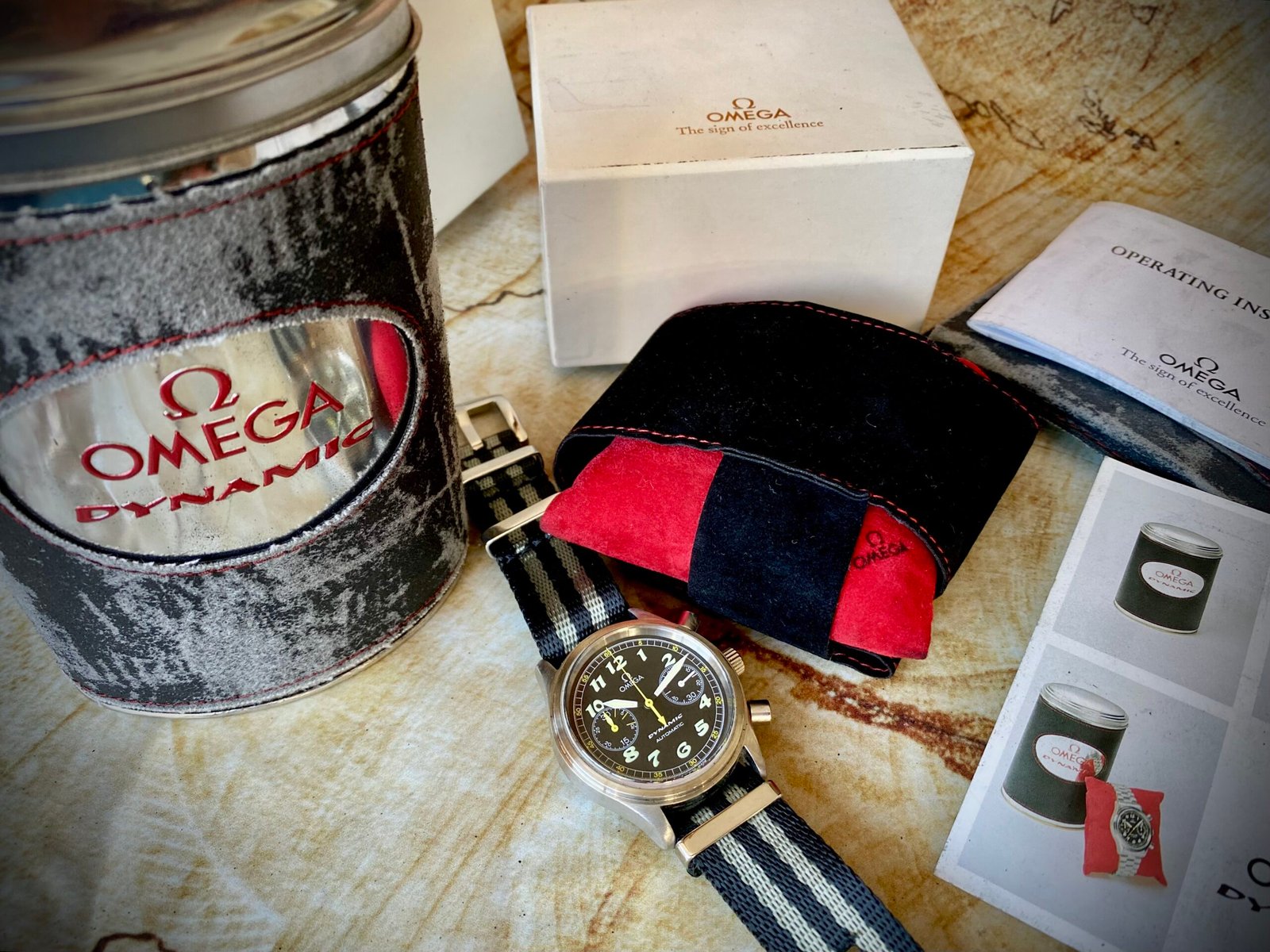 OMEGA DYNAMIC CHRONOGRAPH AUT. FULL SET - Imagen 4