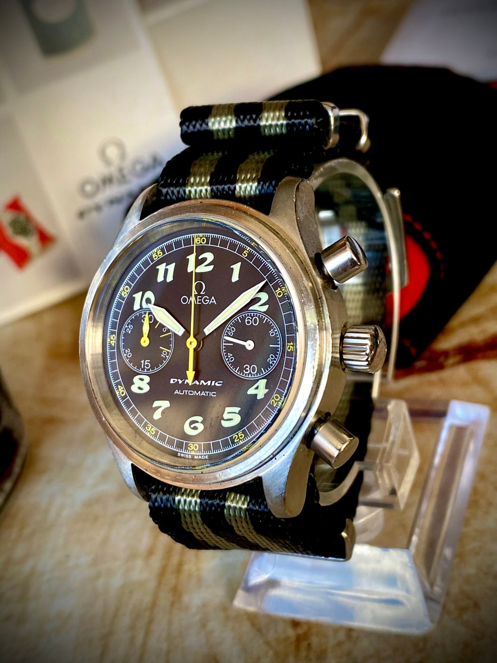 OMEGA DYNAMIC CHRONOGRAPH AUT. FULL SET - Imagen 2