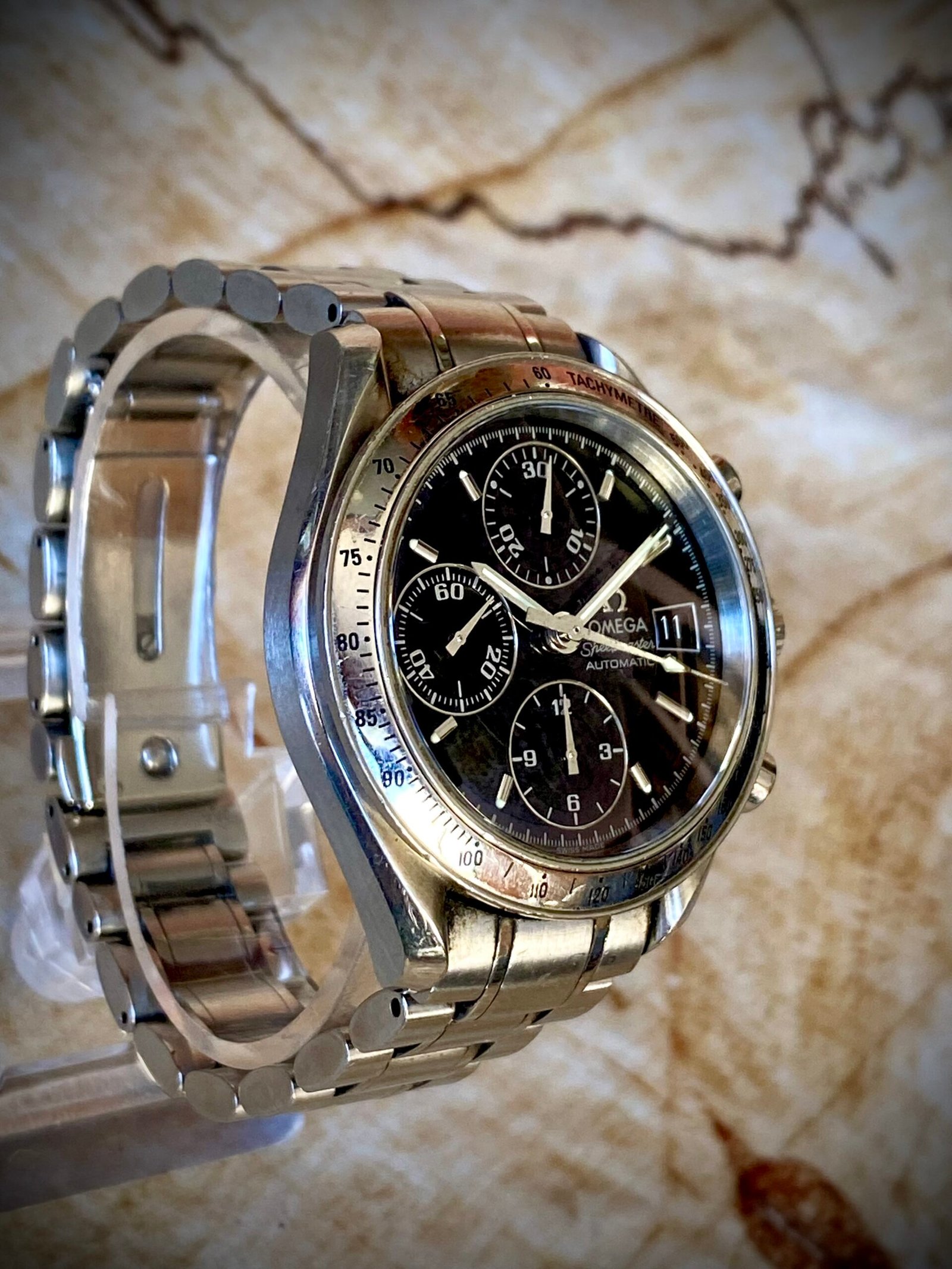 OMEGA SPEEDMASTER CHRONOGRAPH "REDUCED", AUT. - Image 3