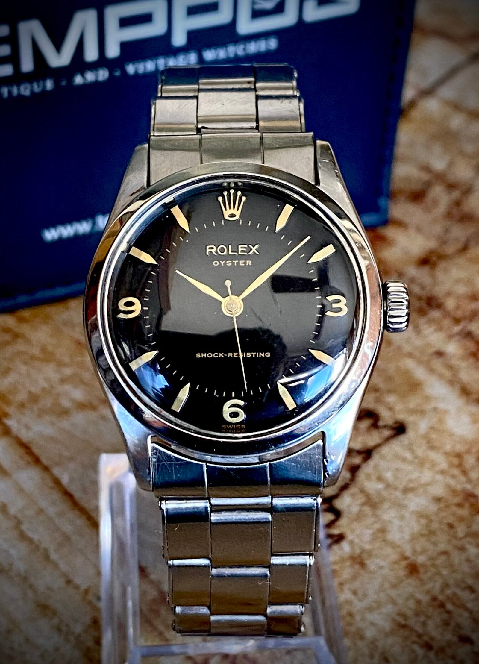 ROLEX OYSTER REF: 6282 CUERDA MANUAL, VINTAGE AÑOS 60