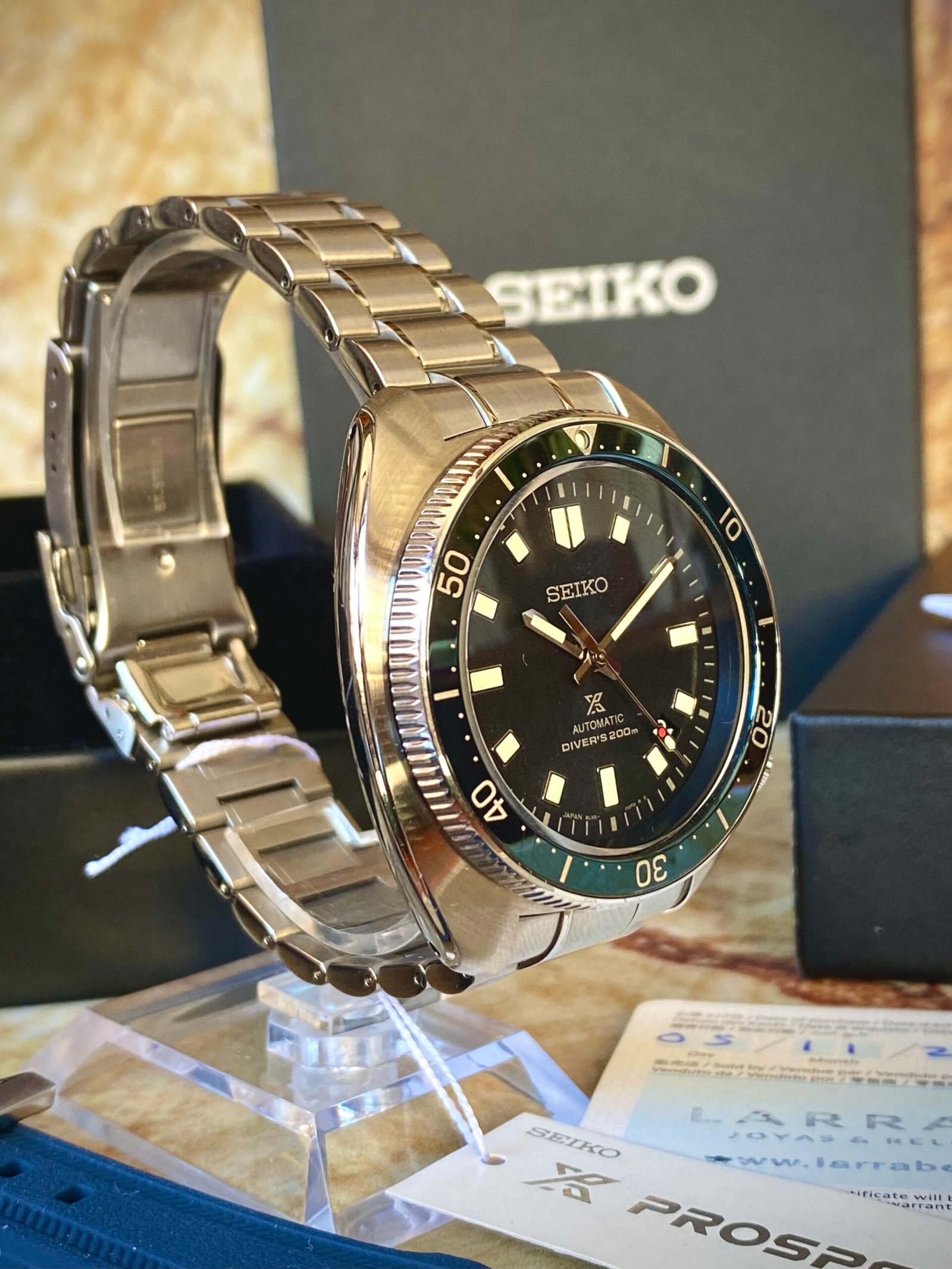 SEIKO PROSPEX EDICIÓN LIMITADA 80 ANIVERSARIO NAOMI UEMURA - Imagen 3