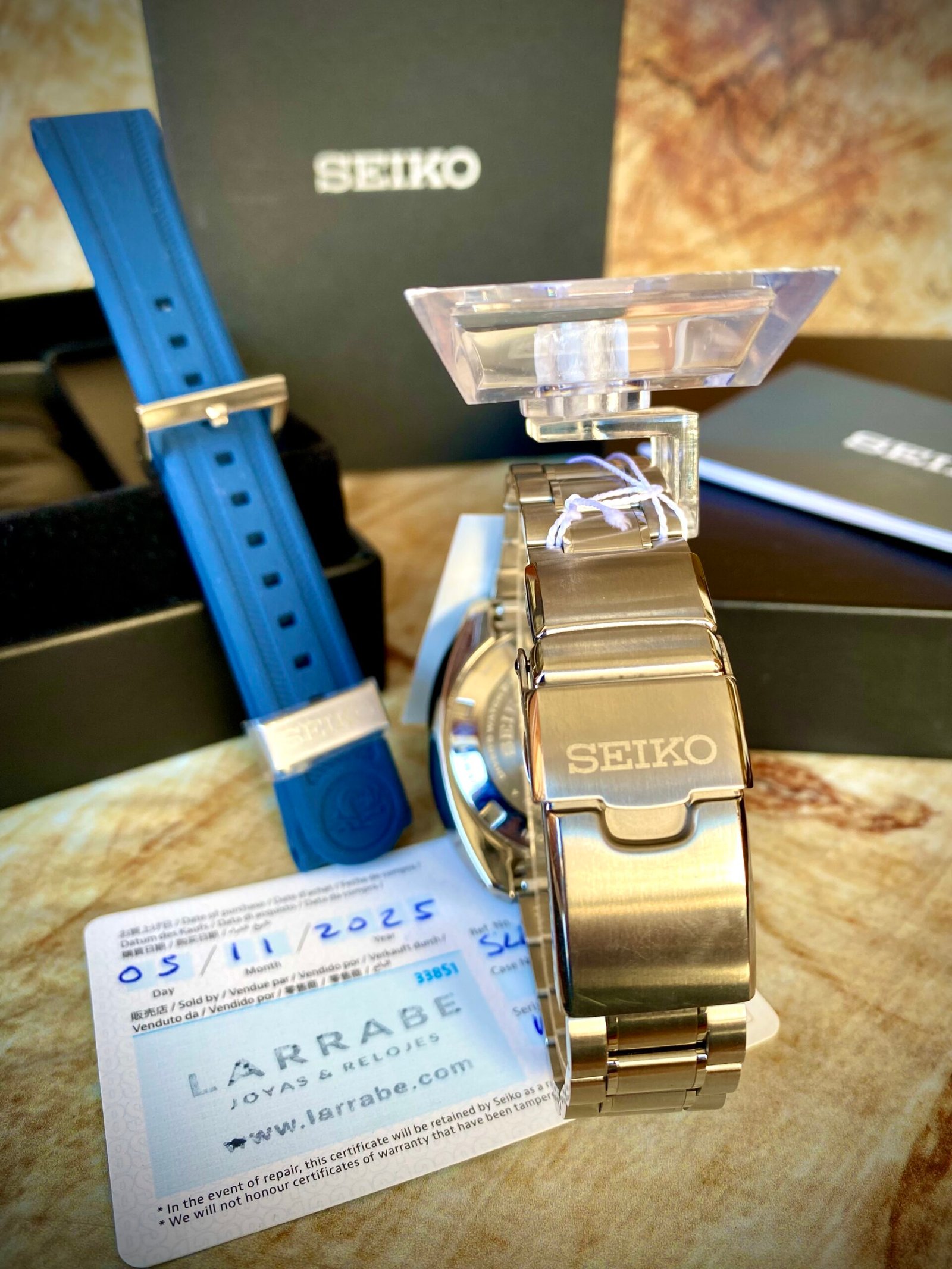 SEIKO PROSPEX EDICIÓN LIMITADA 80 ANIVERSARIO NAOMI UEMURA - Imagen 4