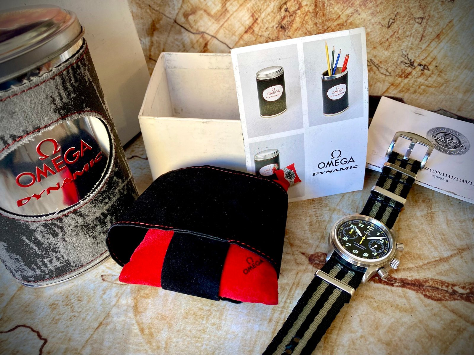 OMEGA DYNAMIC CHRONOGRAPH AUT. FULL SET - Imagen 9