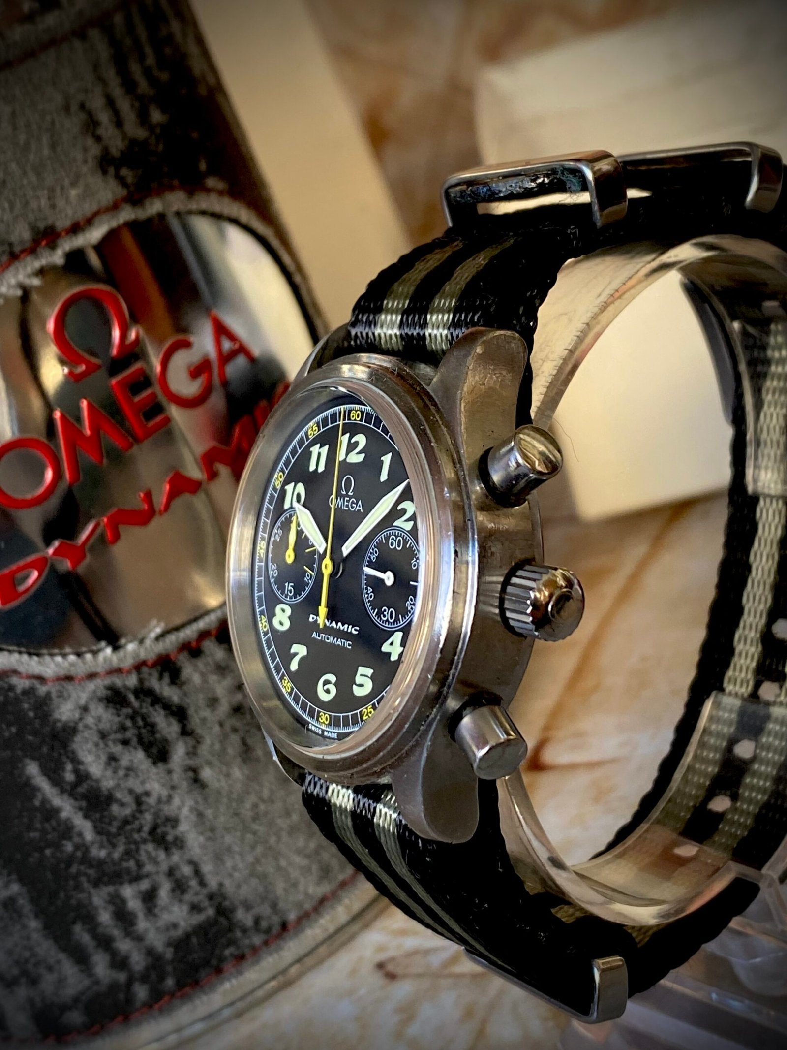 OMEGA DYNAMIC CHRONOGRAPH AUT. FULL SET - Imagen 6