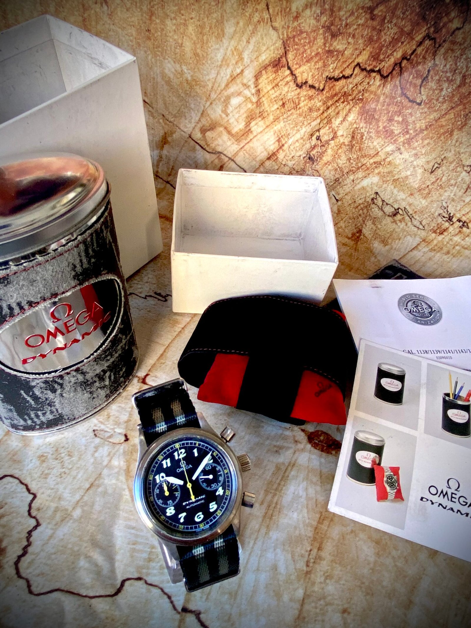 OMEGA DYNAMIC CHRONOGRAPH AUT. FULL SET - Imagen 11