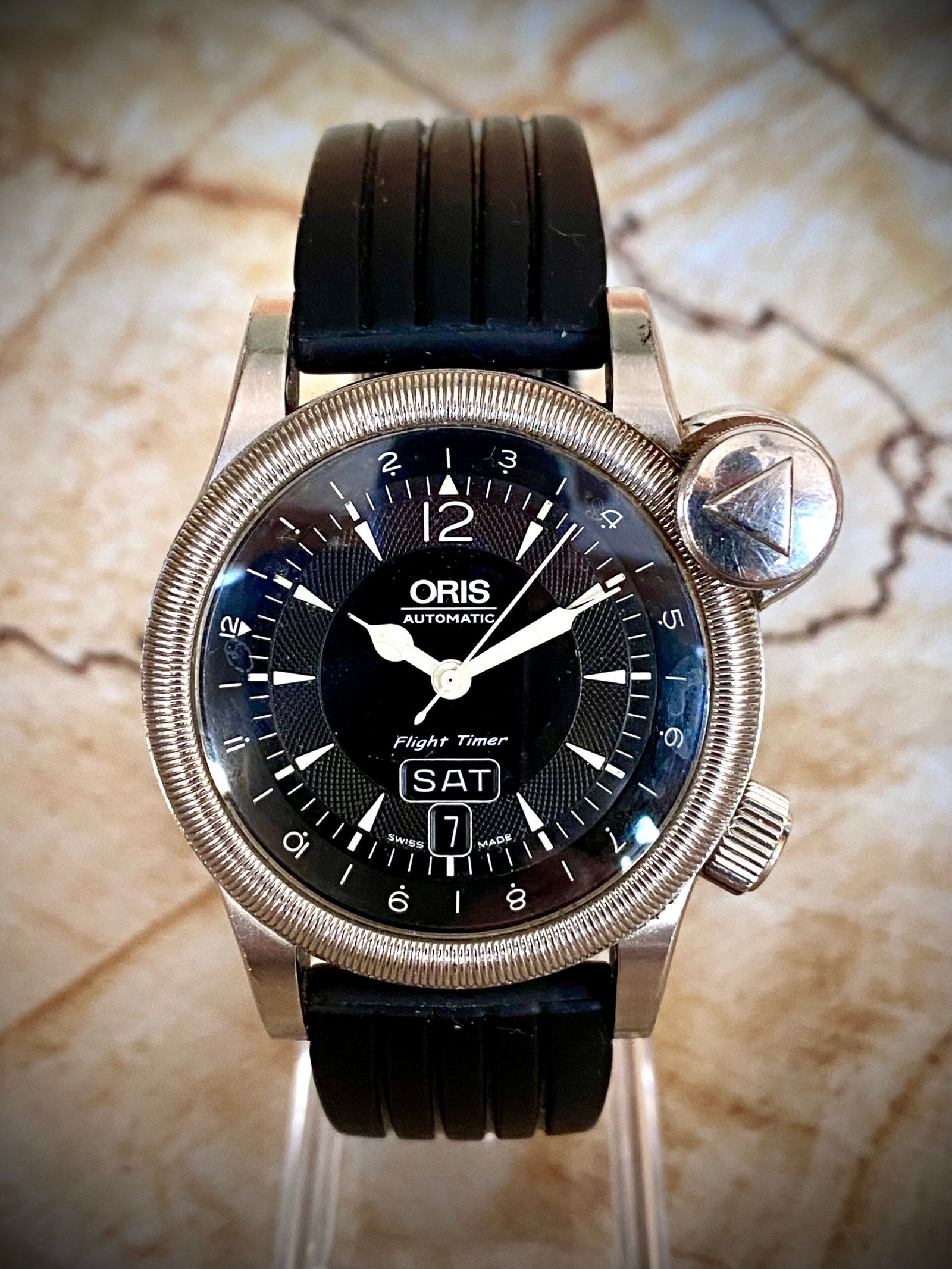 ORIS FLIGHT TIMER AUTOMÁTICO, DIVER,S DOBLE CALENDARIO