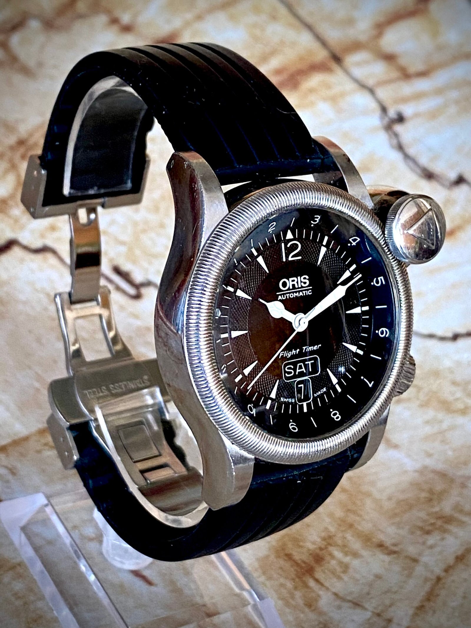 ORIS FLIGHT TIMER AUTOMÁTICO, DIVER,S DOBLE CALENDARIO - Imagen 3