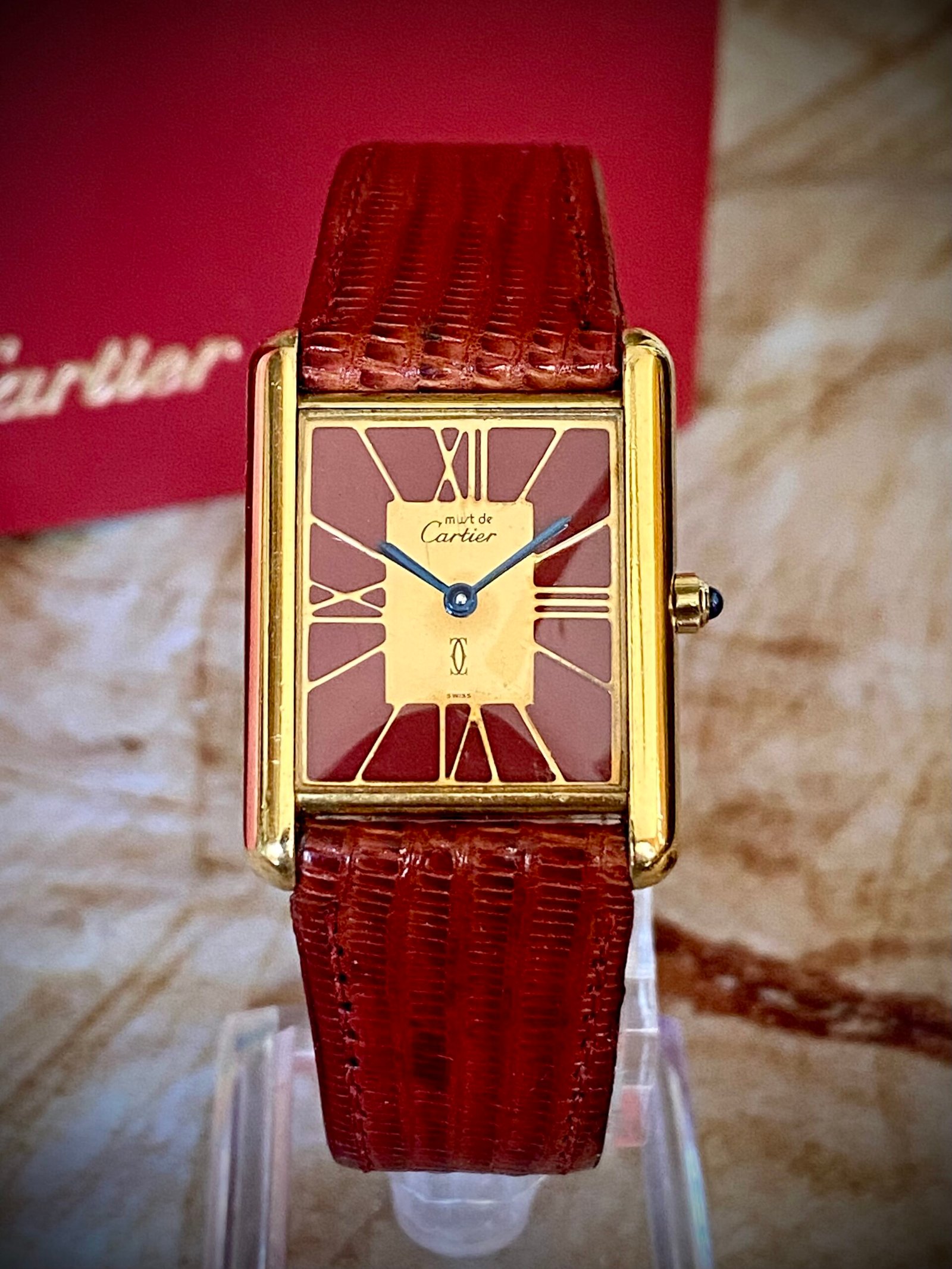CARTIER TANK (Must de Cartier), CUARZO, VINTAGE