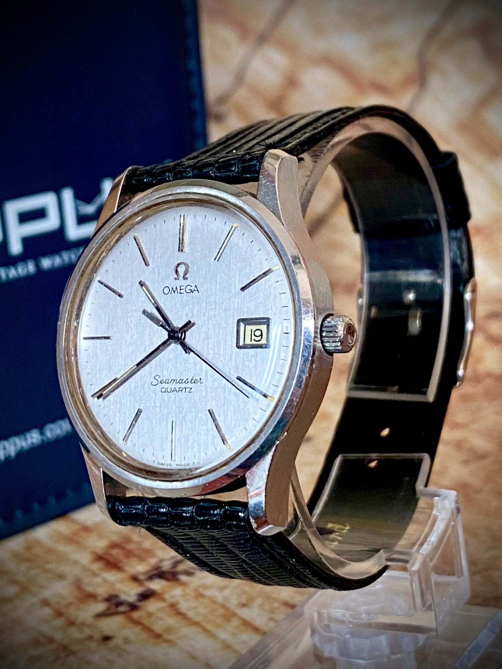 OMEGA SEAMASTER QUARTZ CALENDAR, VINTAGE AÑOS 70s - TEMPPUS: