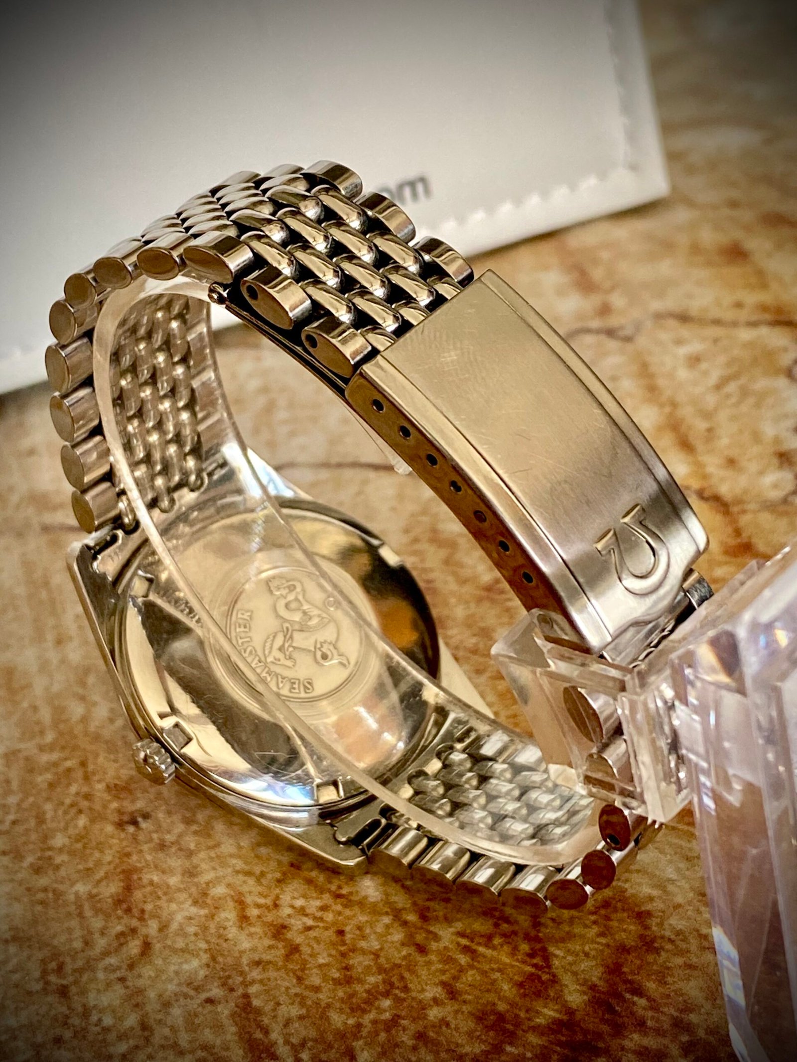 OMEGA SEAMASTER AUTOMÁTICO, ARMIS "GRANO DE ARROZ" - TEMPPUS: