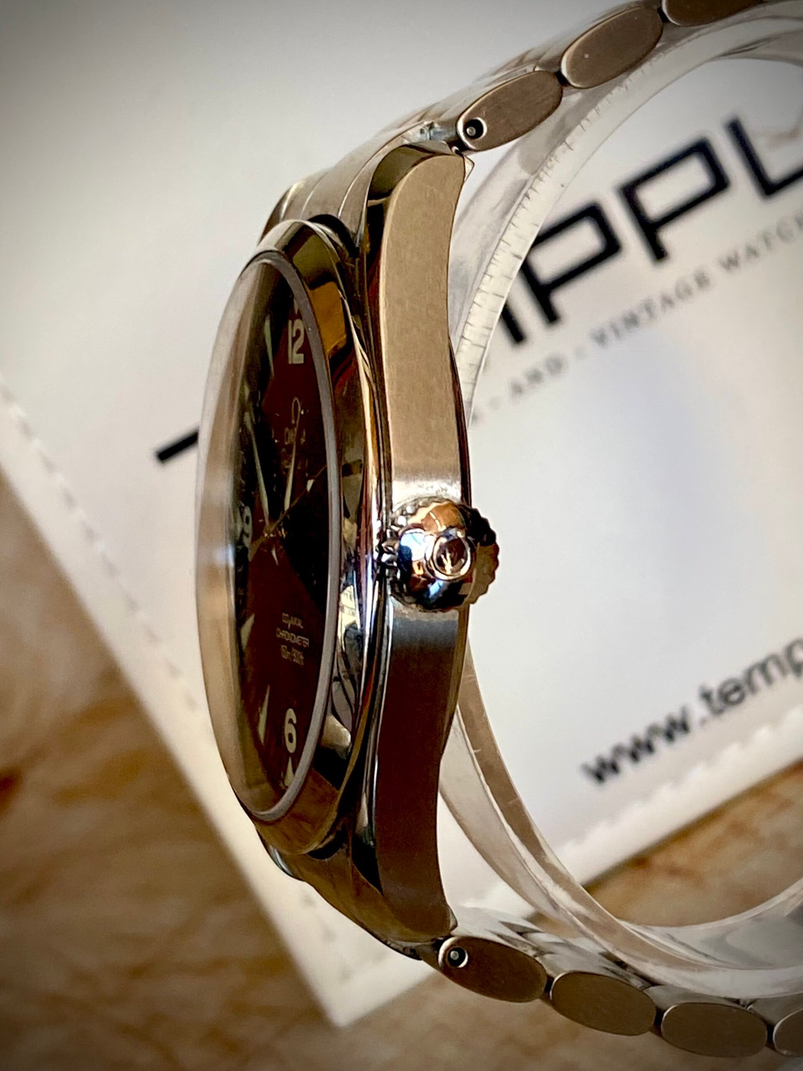 OMEGA RAILMASTER AQUA TERRA, AUTOMÁTICO - TEMPPUS: