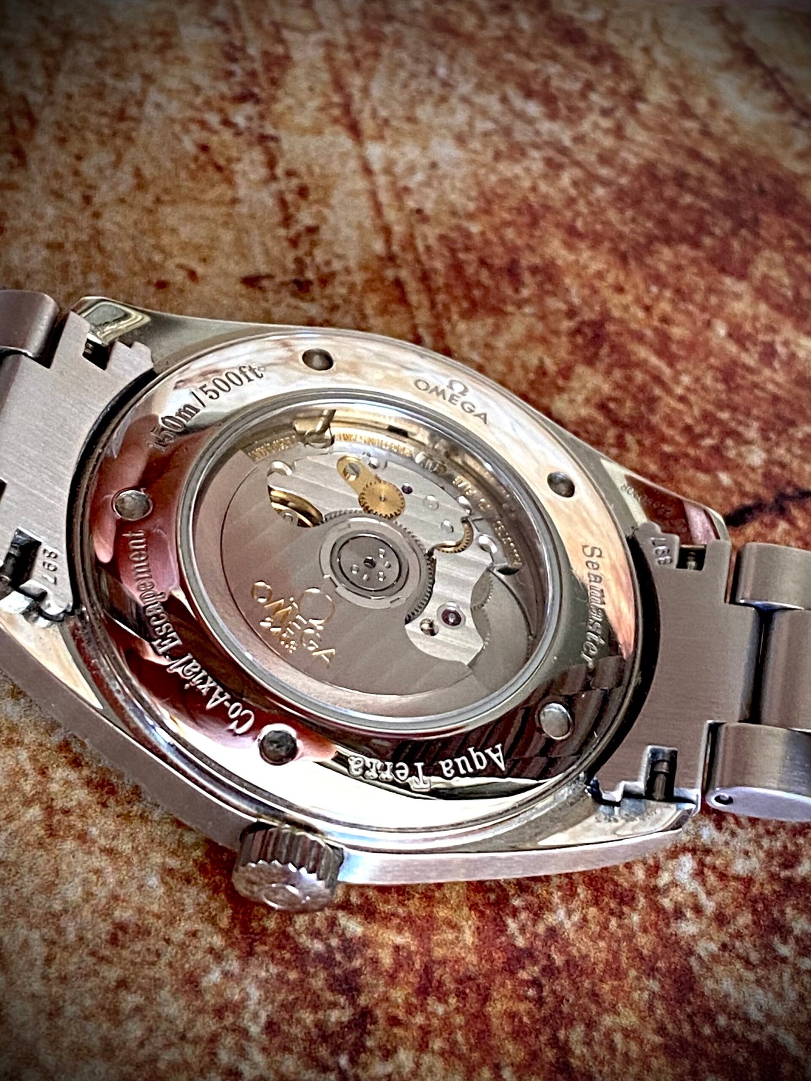 OMEGA RAILMASTER AQUA TERRA, AUTOMÁTICO - TEMPPUS: