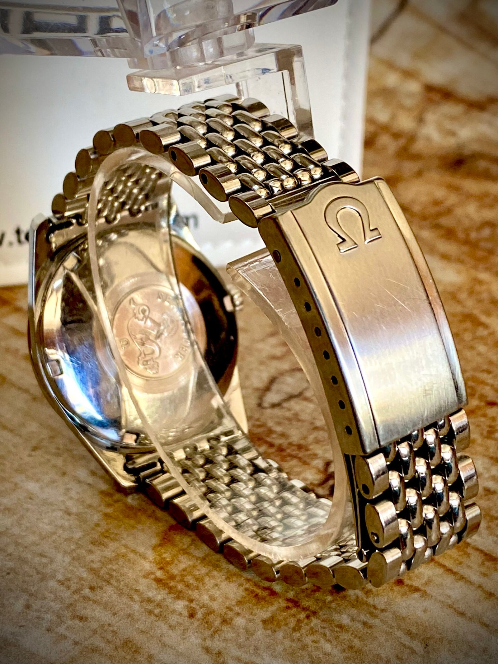 OMEGA SEAMASTER AUTOMÁTICO, ARMIS "GRANO DE ARROZ" - TEMPPUS: