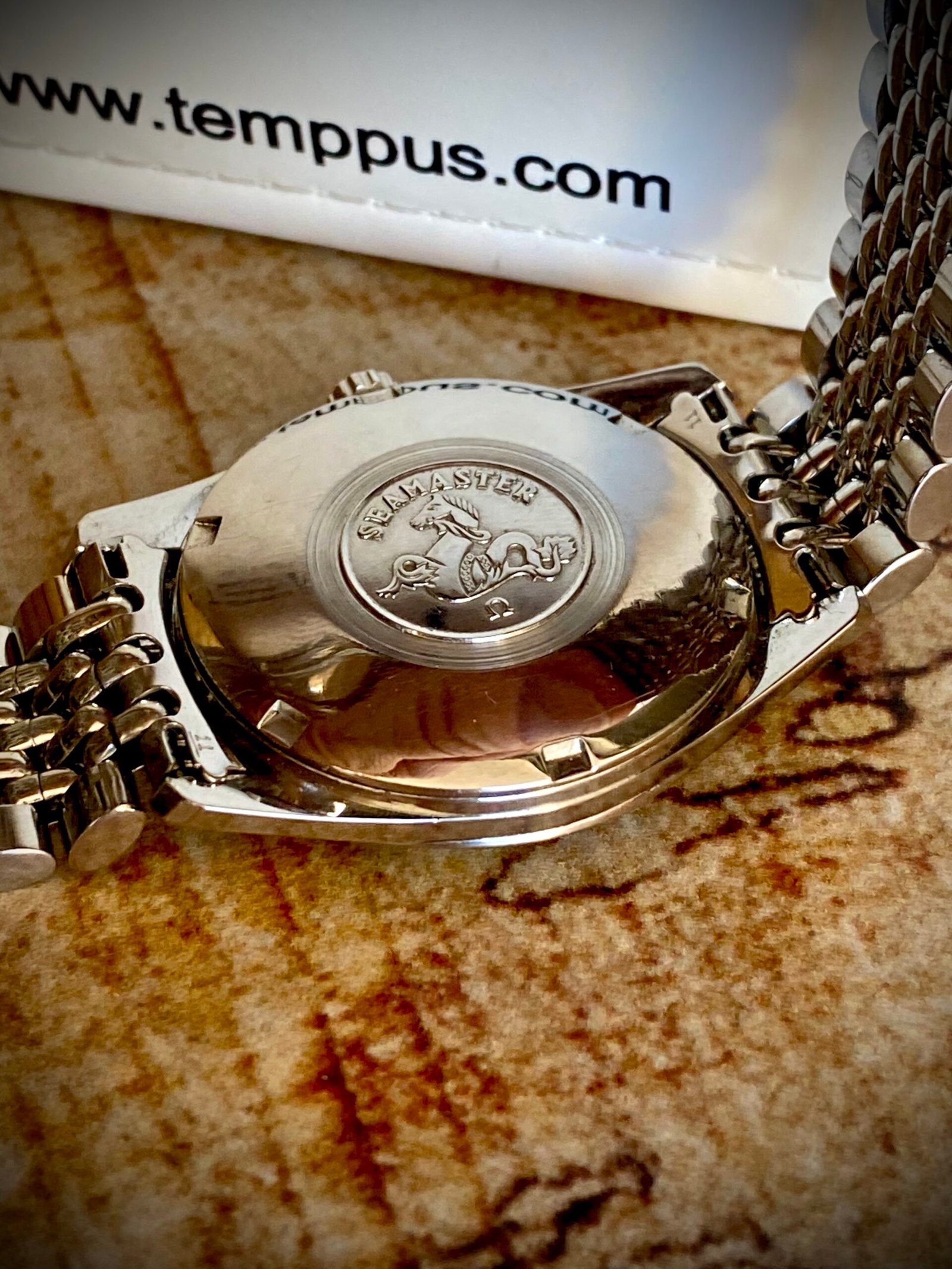 OMEGA SEAMASTER AUTOMÁTICO, ARMIS "GRANO DE ARROZ" - TEMPPUS: