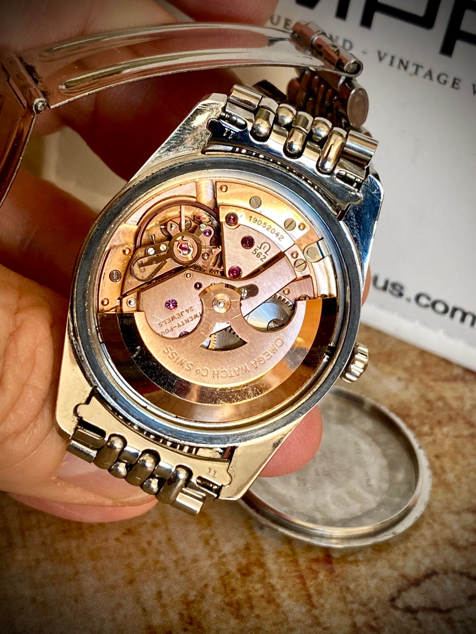 OMEGA SEAMASTER AUTOMÁTICO, ARMIS "GRANO DE ARROZ" - TEMPPUS: