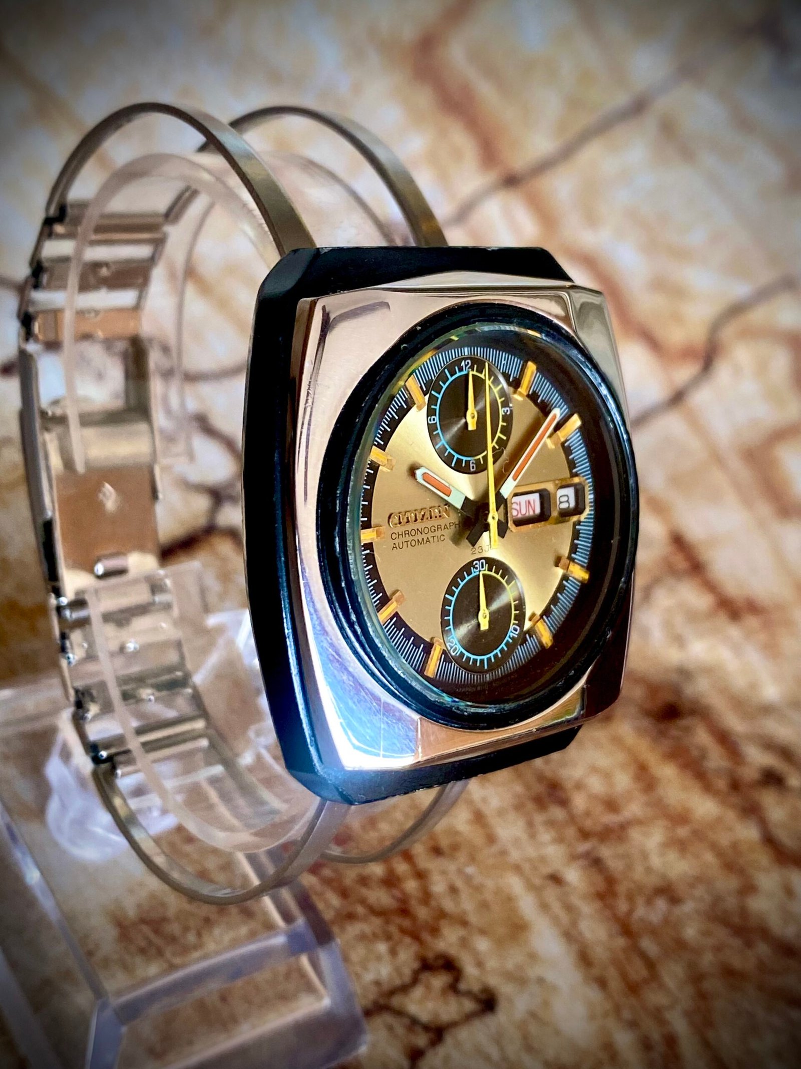 CITIZEN "MÓNACO" CRONÓGRAFO FLYBACK, VINTAGE - TEMPPUS: