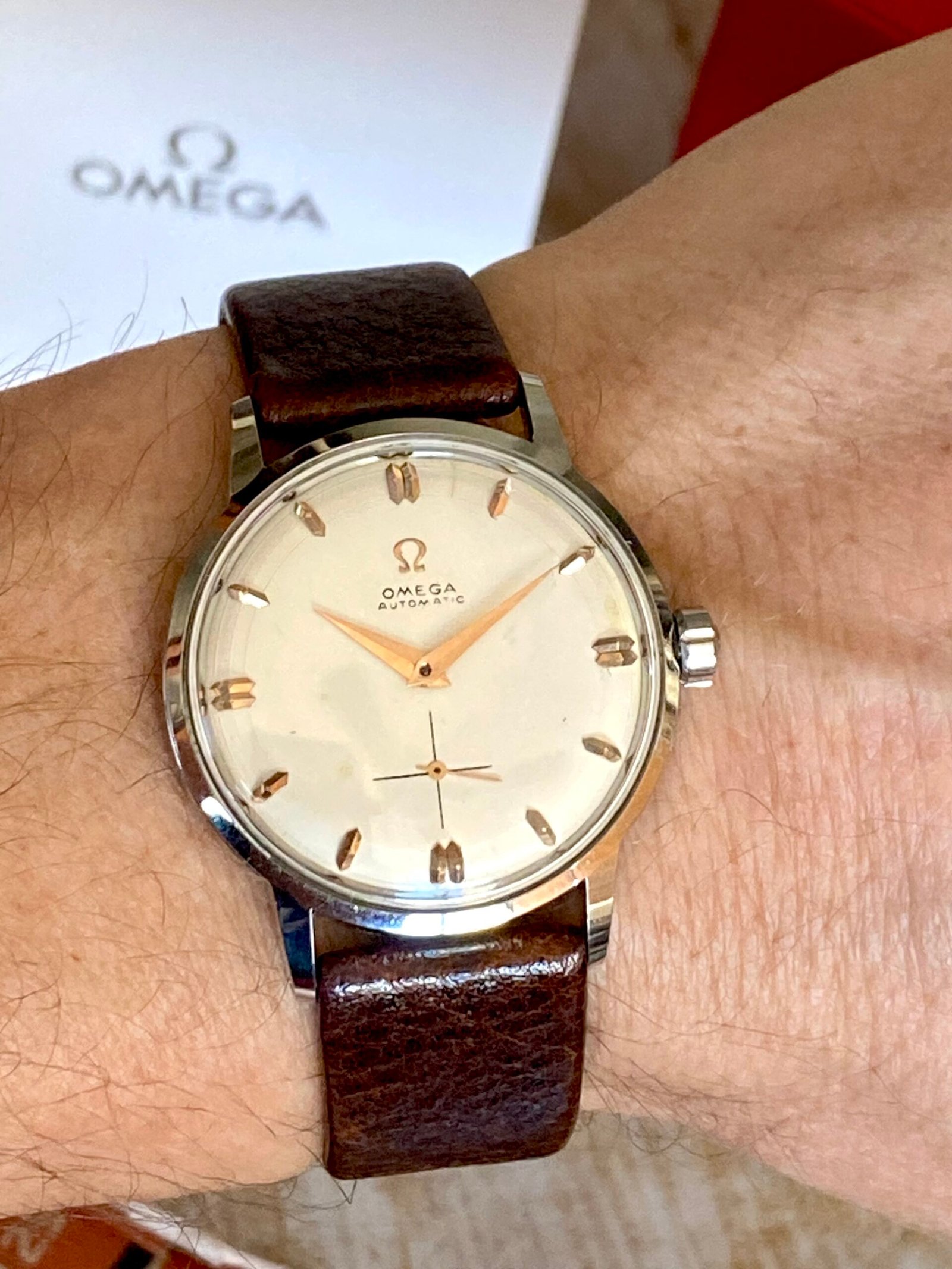 OMEGA PRE-GENEVE AUTOMÁTICO SISTEMA BÚMPER, 1952 - TEMPPUS: