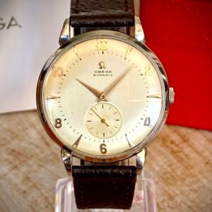 OMEGA CAJA "JUMBO" AUTOMÁTICO "BÚMPER", AÑO 1954 - TEMPPUS: