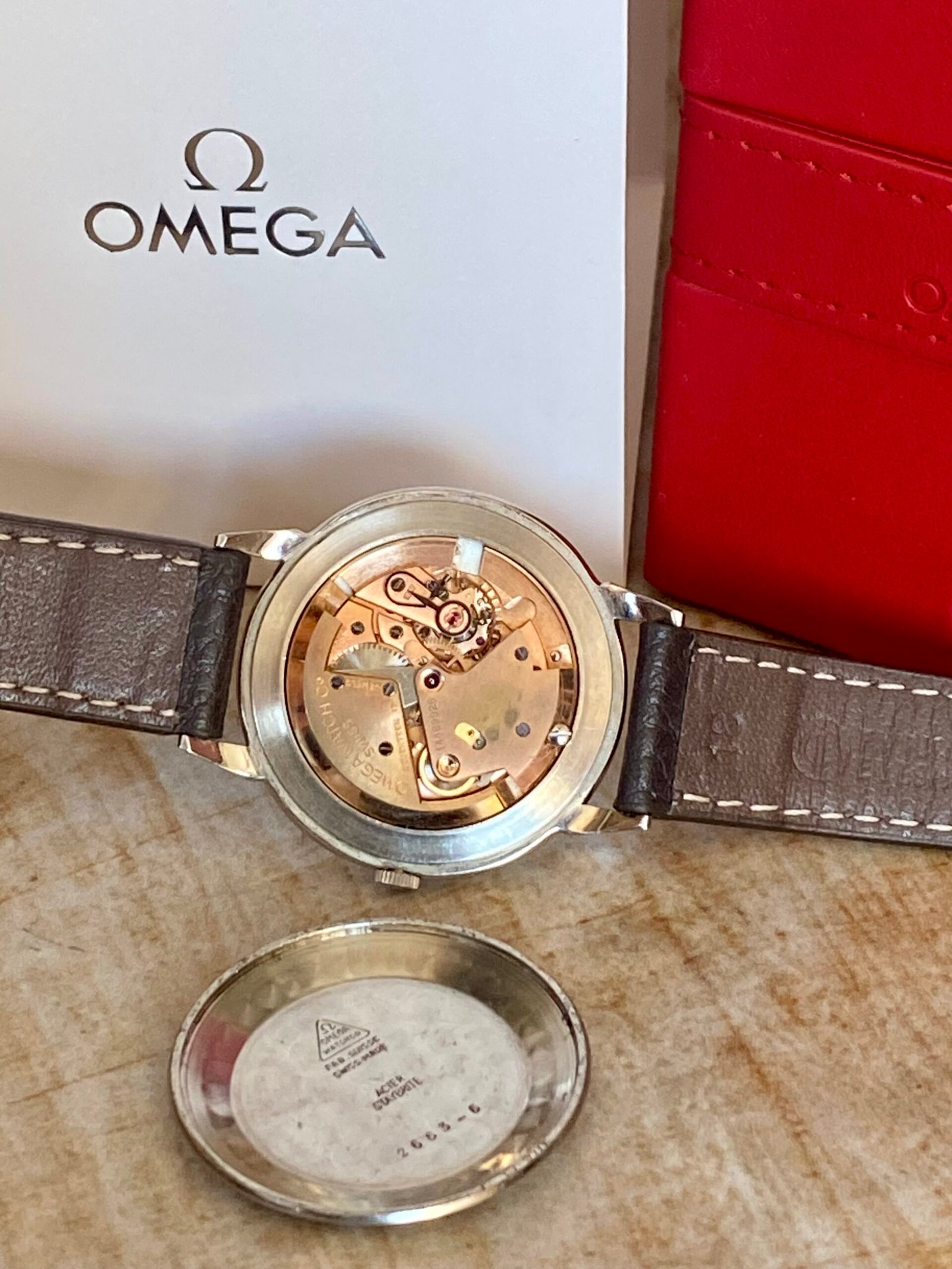 OMEGA CAJA "JUMBO" AUTOMÁTICO "BÚMPER", AÑO 1954 - TEMPPUS: