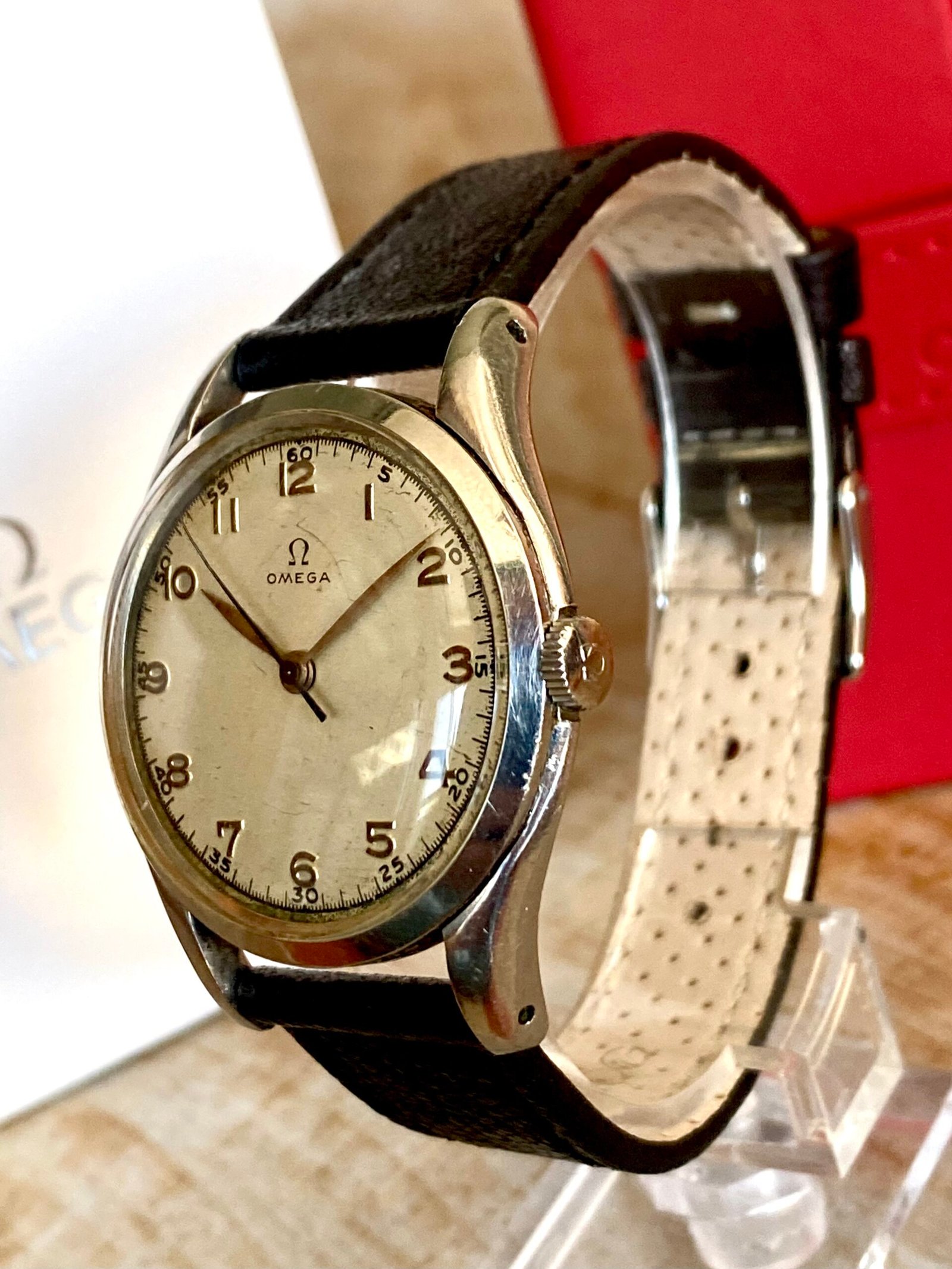 OMEGA MILITAR AÑOS 40, CUERDA MANUAL - TEMPPUS: