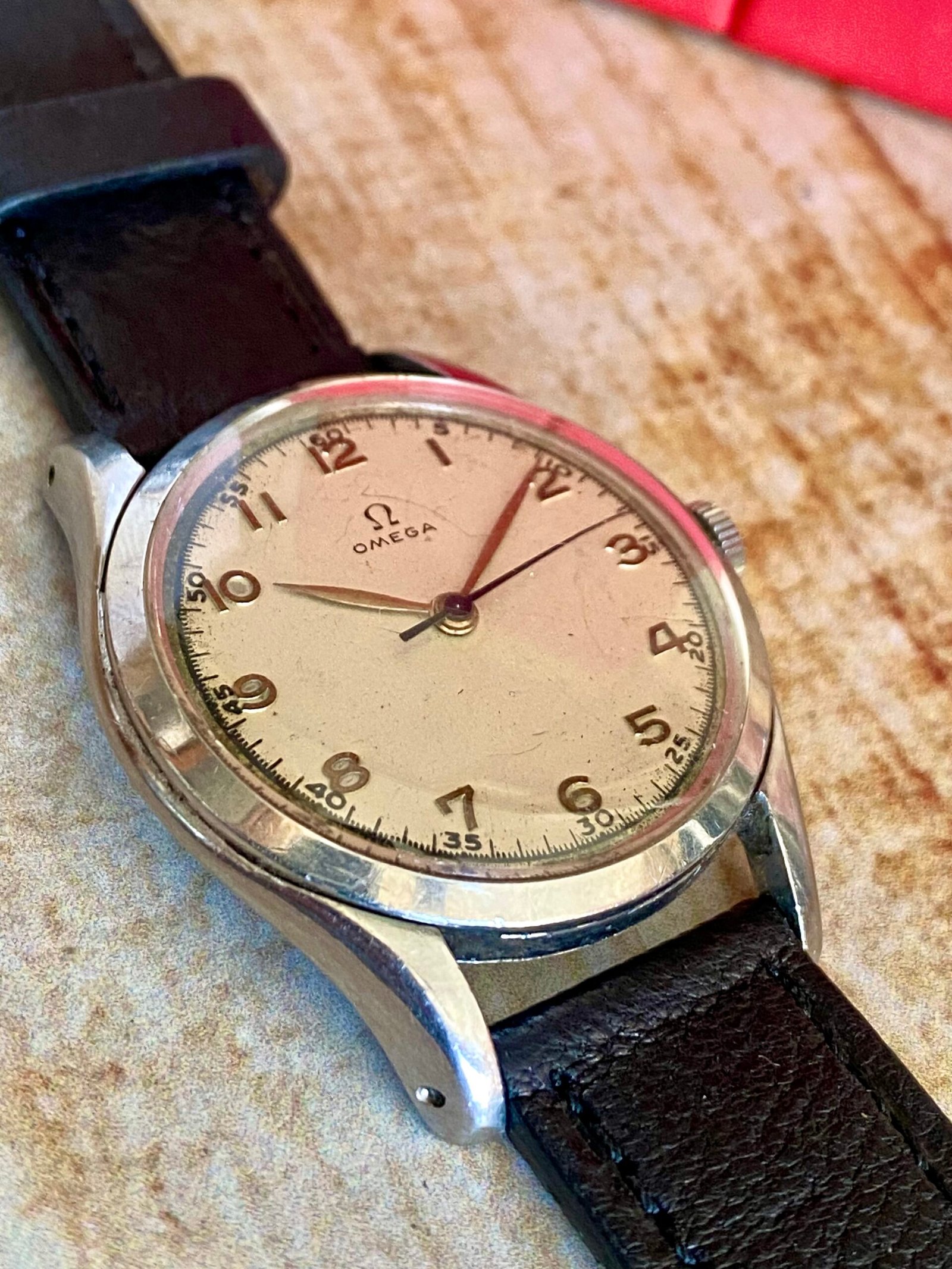 OMEGA MILITAR AÑOS 40, CUERDA MANUAL - TEMPPUS: