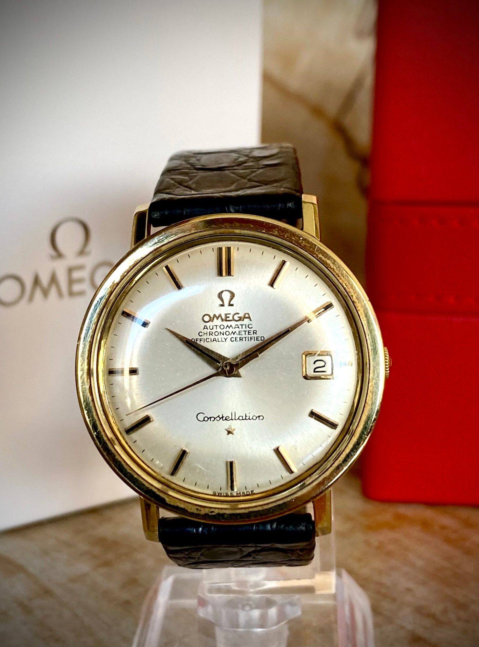 OMEGA CONSTELLATION AUTOM. OFFICIALLY CERTIFIED - TEMPPUS: