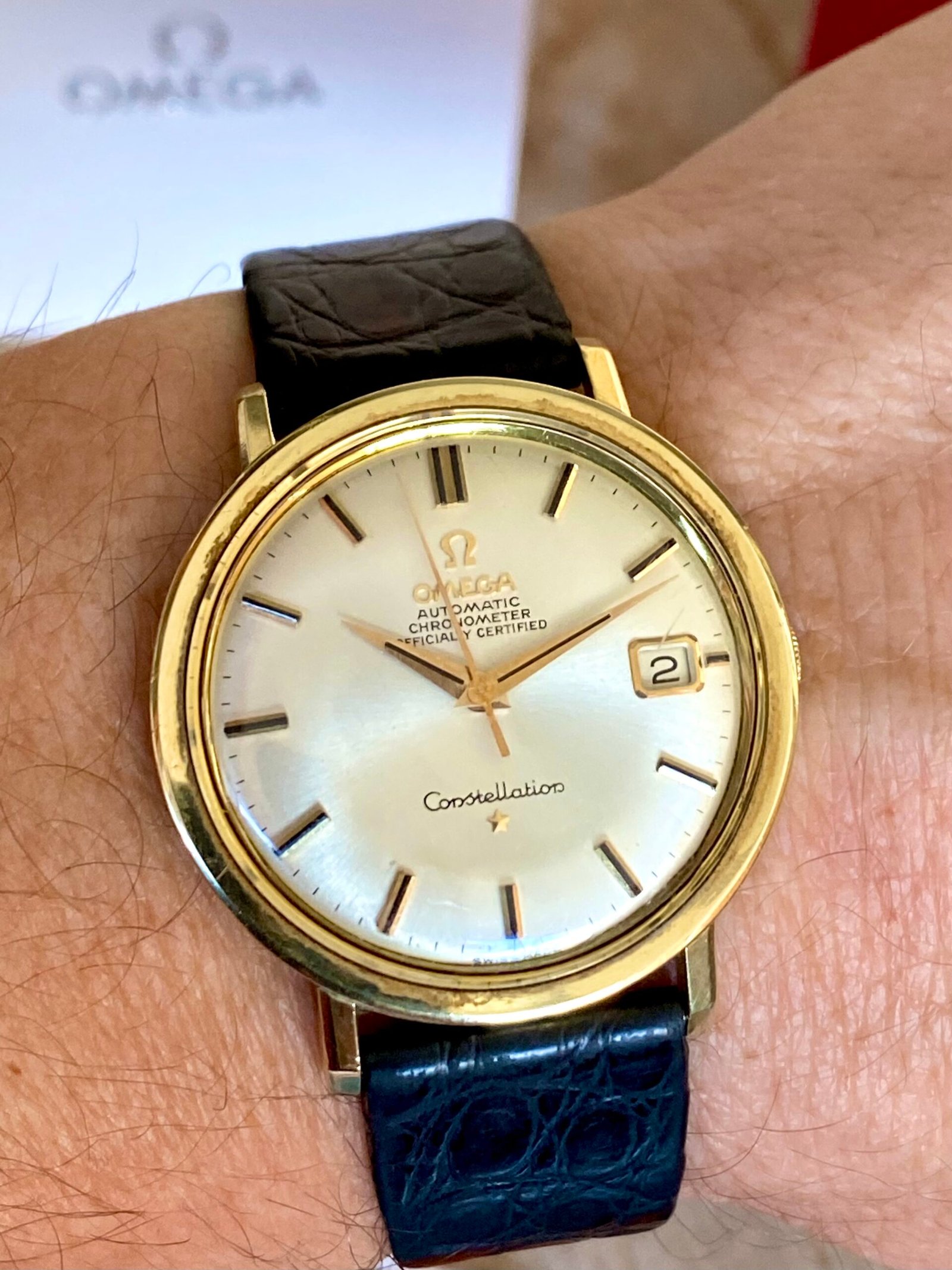 OMEGA CONSTELLATION AUTOM. OFFICIALLY CERTIFIED - TEMPPUS: